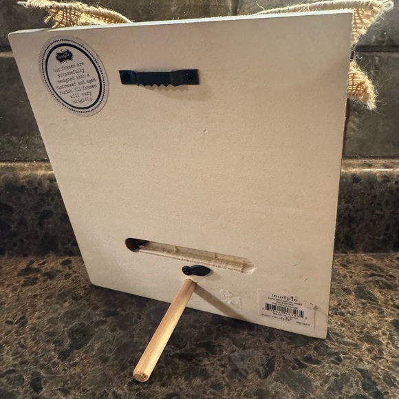 The Girls Photo Frame with Bow Black and Cream - Picture 3 of 3